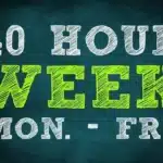 40-hour workweek